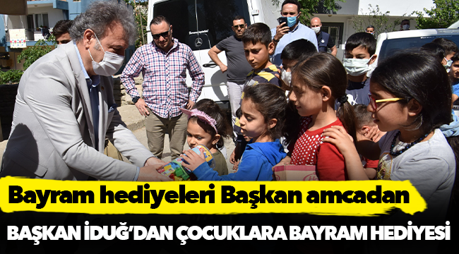 Bayram hediyeleri Başkan amcadan