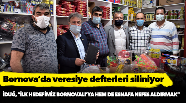 Bornova’da veresiye defterleri siliniyor