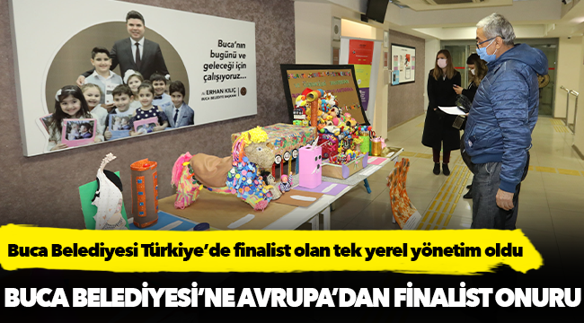 Buca Belediyesi’ne Avrupa’dan finalist onuru