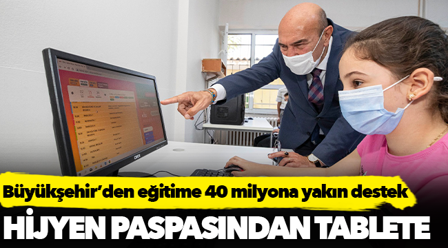 Büyükşehir’den eğitime 40 milyona yakın destek
