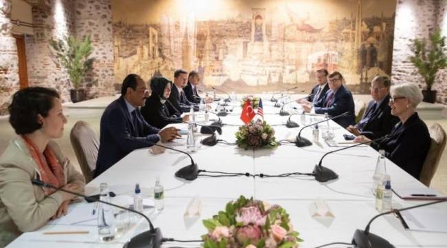 İbrahim Kalın, ABD Dişişleri Bakan Yardımcısı Sherman&#039;la görüştü