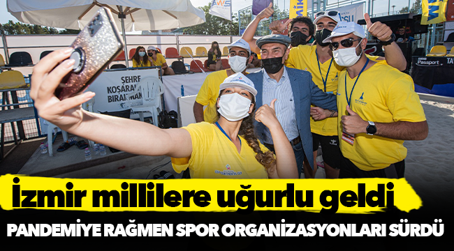 İzmir millilere uğurlu geldi