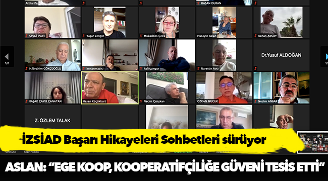 İZSİAD Başarı Hikayeleri Sohbetleri sürüyor