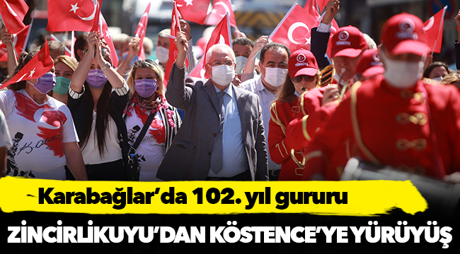 Karabağlar’da 102. yıl gururu