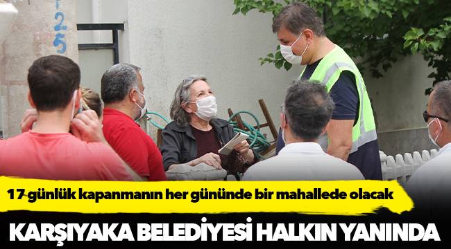 Karşıyaka Belediyesi halkın yanında