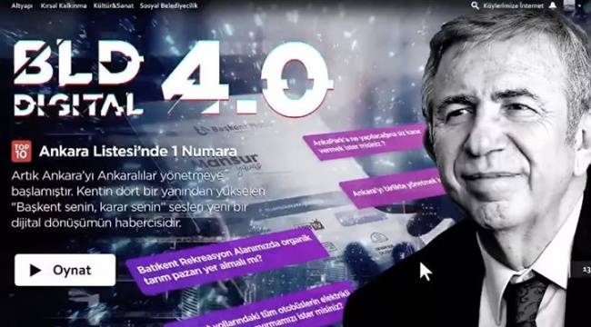 Mansur Yavaş, 'BLD 4.0'ın ayrıntılarını paylaştı: Birlikte yönetmek ister misiniz?