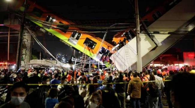 Meksika'da tren kazası: En az 15 ölü, 70 yaralı