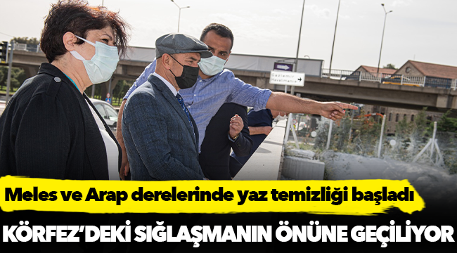 Meles ve Arap derelerinde yaz temizliği başladı