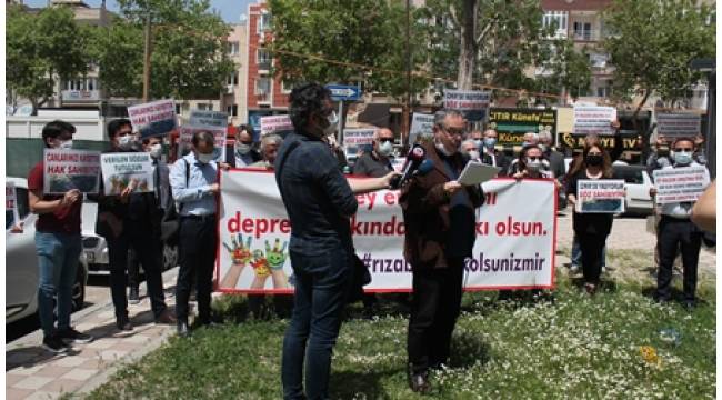 Rızabey Apartmanı'nın farkındalık parkı olmasın için STK'lar tek yürek
