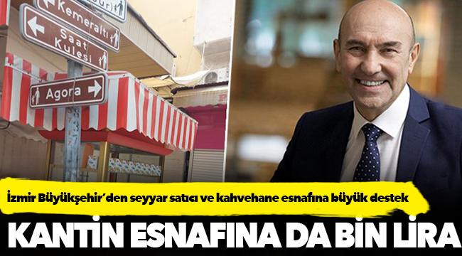 Seyyar satıcı ve kahvehane esnafına büyük destek