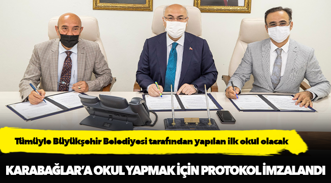 Tümüyle Büyükşehir Belediyesi tarafından yapılan ilk okul olacak