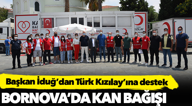Başkan İduğ’dan Türk Kızılay’ına destek