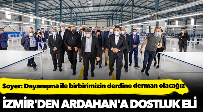 Başkan Soyer: Dayanışma ile birbirimizin derdine derman olacağız