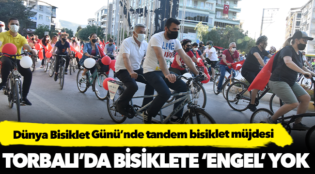 Dünya Bisiklet Günü’nde tandem bisiklet müjdesi