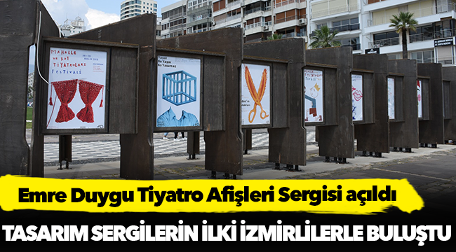 Emre Duygu Tiyatro Afişleri Sergisi açıldı