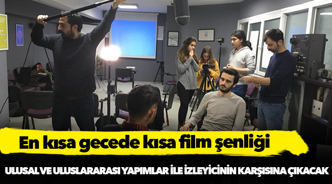 En kısa gecede  Kısa film şenliği