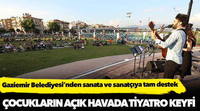 Gaziemir Belediyesi’nden sanata ve sanatçıya tam destek