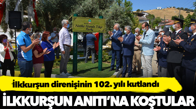 İlkkurşun direnişinin 102. yılı kutlandı