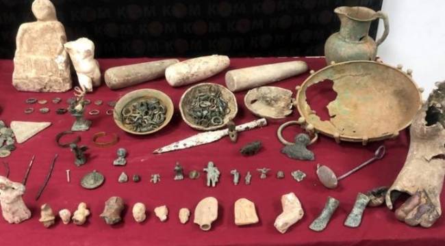 İstanbul'da 415 tarihi eser ele geçirildi