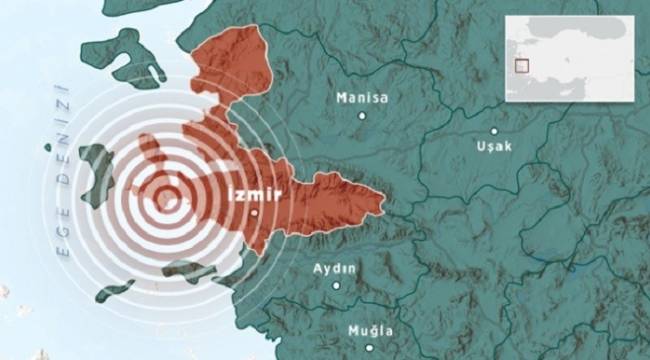 İzmir'de korkutan deprem!