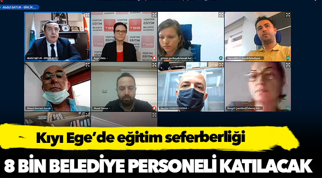 Kıyı Ege’de eğitim seferberliği