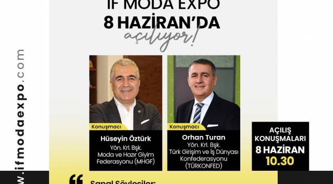 Moda ve hazır giyim sektörü sanal fuarda dünya ile buluşuyor