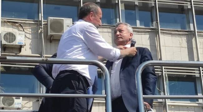 Muharrem İnce'nin İzmir turunda sürpriz isim