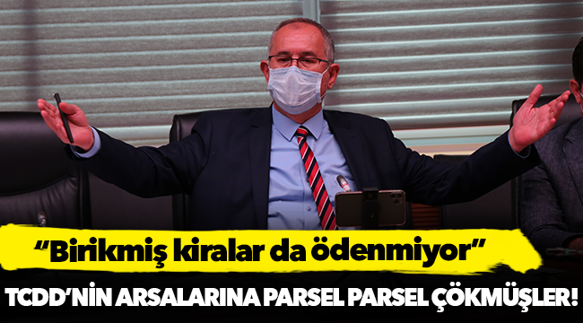 Sertel, "TCDD’nin arsalarına parsel parsel çökmüşler!"