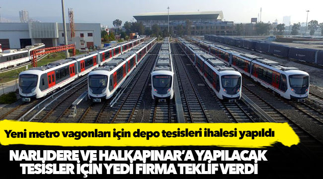 Yeni metro vagonları için depo tesisleri ihalesi yapıldı