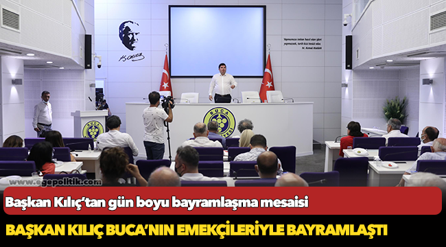 Başkan Kılıç’tan gün boyu bayramlaşma mesaisi