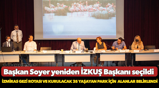 Başkan Soyer yeniden İZKUŞ Başkanı seçildi