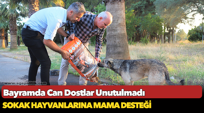 Bayramda Can Dostlar Unutulmadı