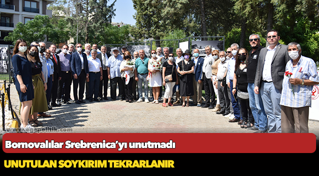 Bornovalılar Srebrenica’yı unutmadı