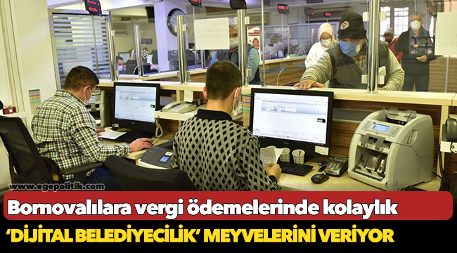 Bornovalılara vergi ödemelerinde kolaylık