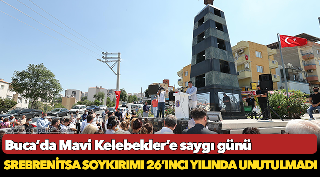 Buca’da Mavi Kelebekler’e saygı günü