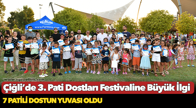 Çiğli’de 3. Pati Dostları Festivaline Büyük İlgi