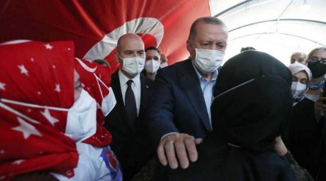 Erdoğan ile Soylu uzun süre sonra ilk kez aynı karede