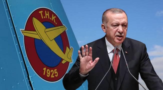 Erdoğan, "THK'nın elinde buralarda rahatlıkla kullanılabilecek uçak falan yok"