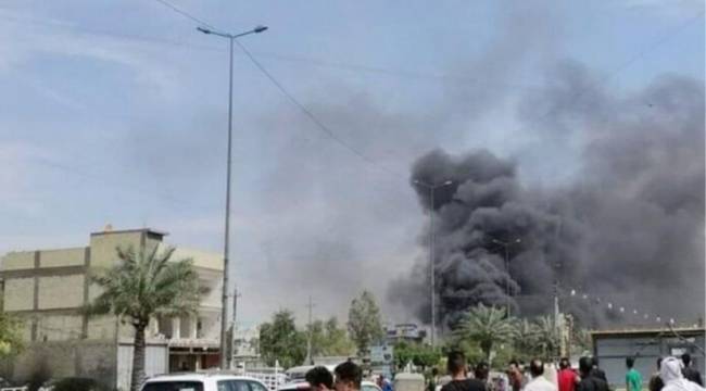 Irak'ta pazar yerinde patlama: 22 ölü, 47 yaralı