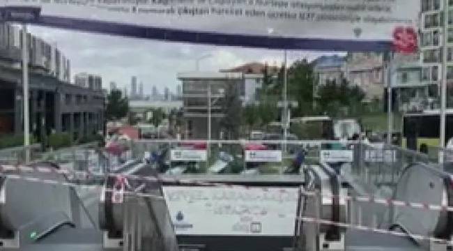 İstanbul metrosunda klima kaynaklı patlama meydana geldi