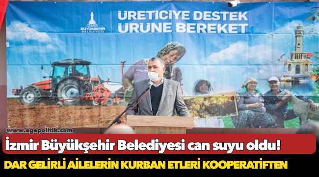 Küçük üreticiye can suyu oldu