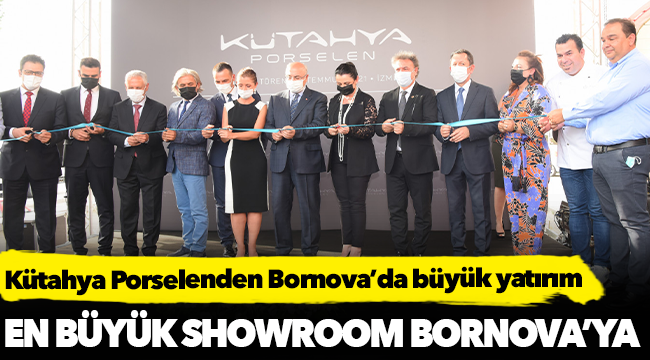 Kütahya Porselenden Bornova’da büyük yatırım