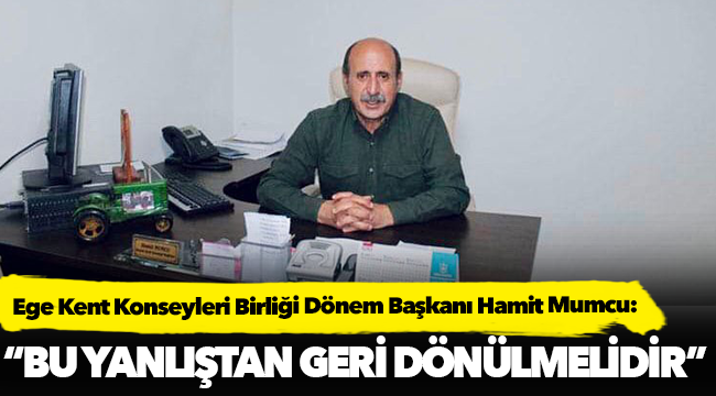 Mumcu, "Değerleri çarpıştırmak toplum düşmanlığından başka bir şey değildir"