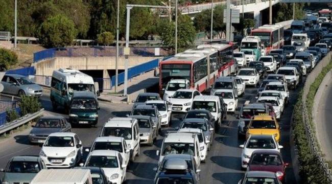 Trafiğe 125 bin yeni araç katıldı