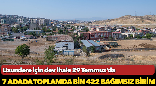 Uzundere için dev ihale 29 Temmuz'da