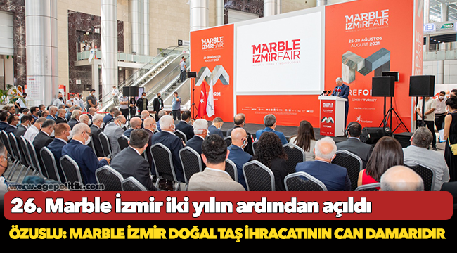 26. Marble İzmir iki yılın ardından açıldı