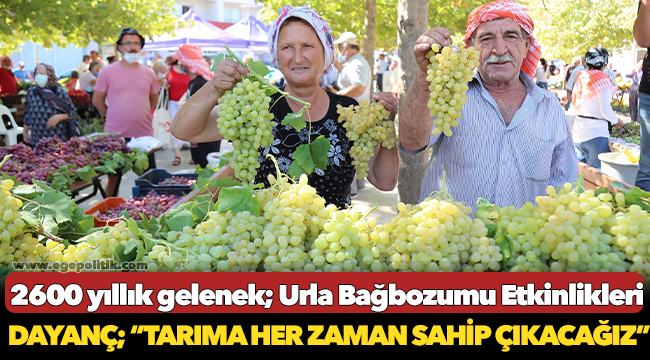 2600 yıllık gelenek; Urla Bağbozumu Etkinlikleri
