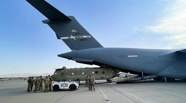 ABD Afganistan'dan çekildi