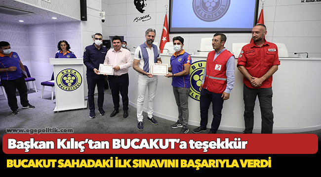 Başkan Kılıç’tan BUCAKUT’a teşekkür