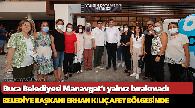 Başkan Kılıç üç koldan birimlerle Manavgat’ta
